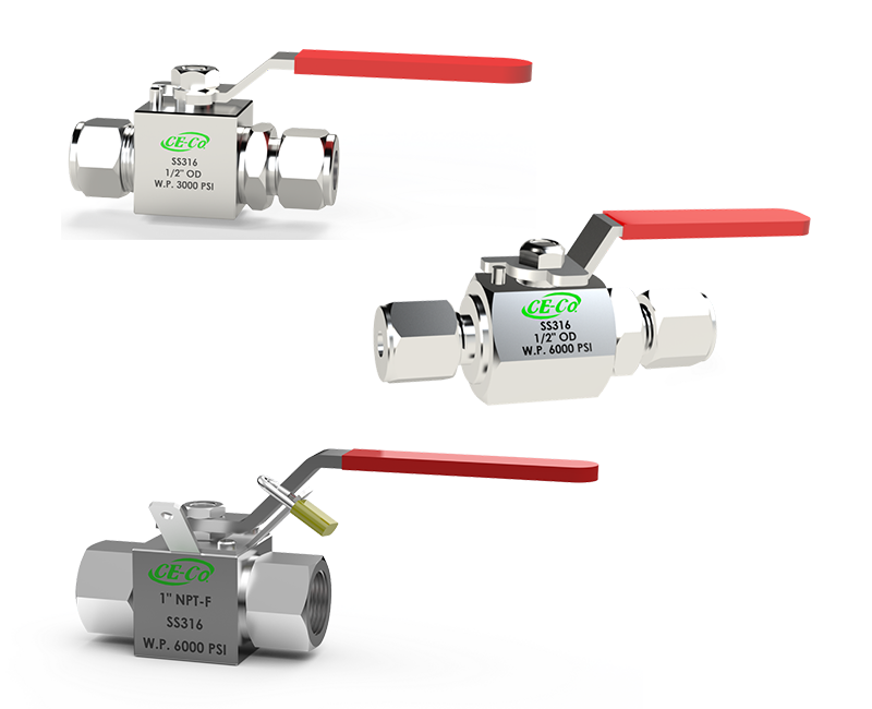 2Way Square Body Ball Valve