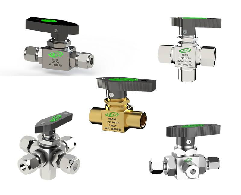 Panel Mounting Ball Valve