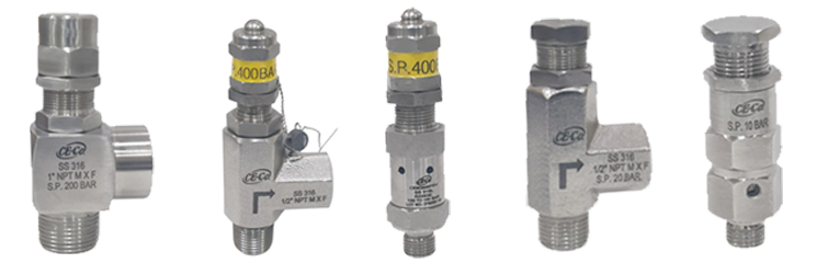 High Pressure Relief Valve