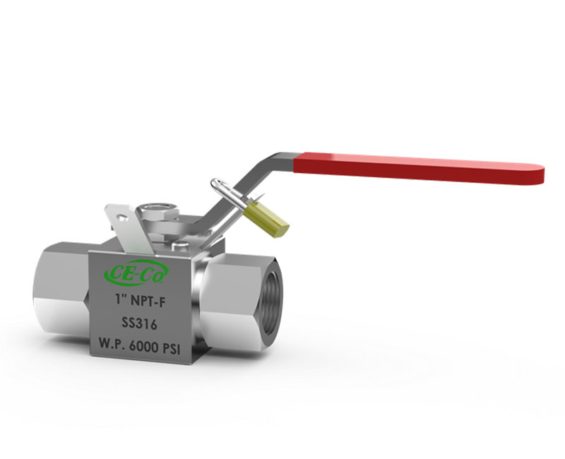 square body ball valve